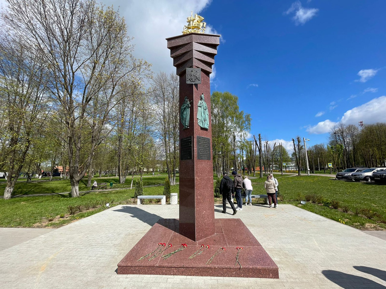 Посещение Мемориального комплекса Кремлевским курсантам 2023 955