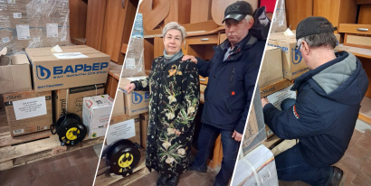 Участие в профсоюзной патриотической акции солидарности